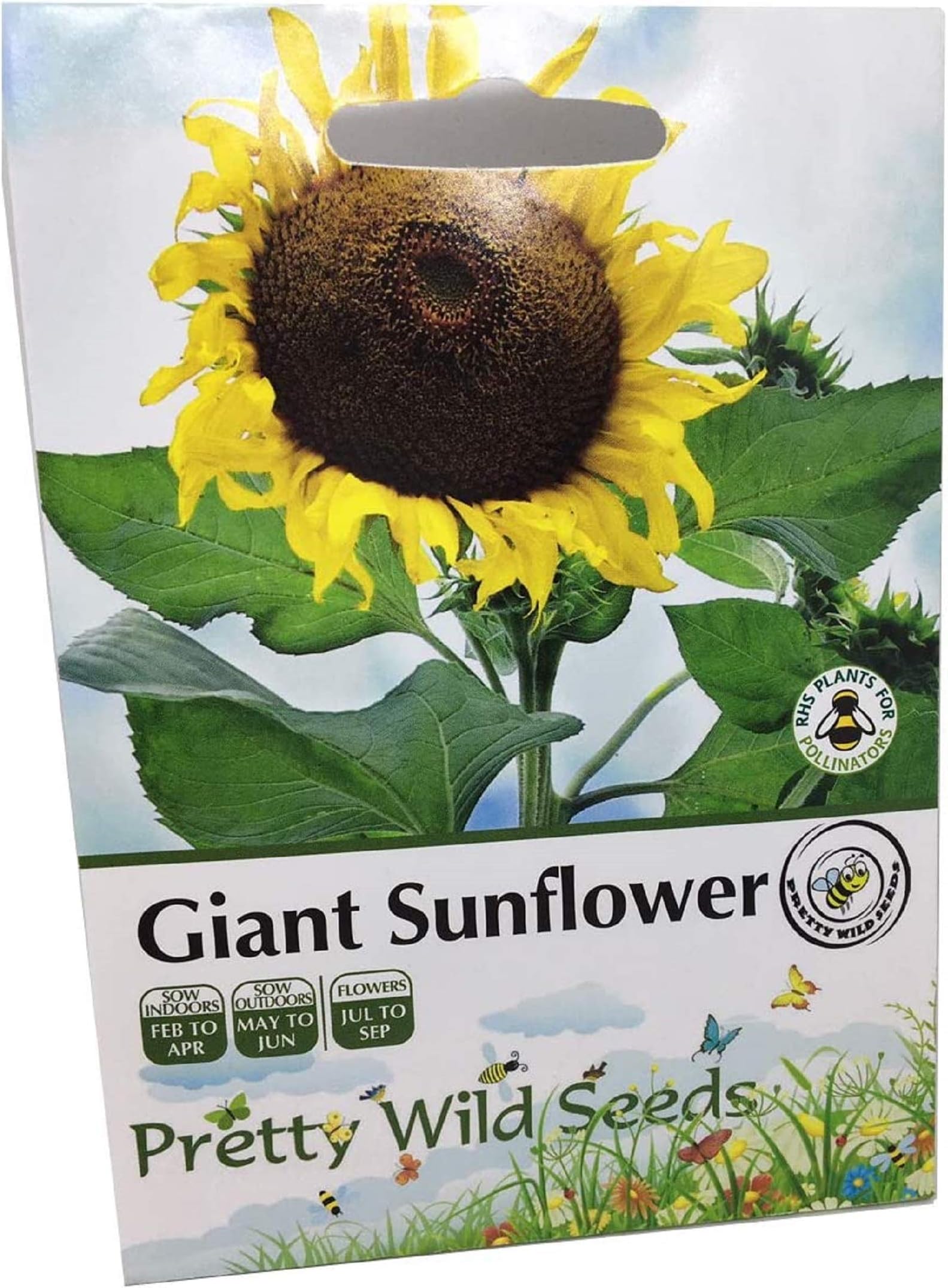 โ 100 Pictorial Yellow Giant Sunflower Seed Packet Contains 100 Seeds