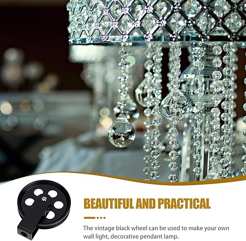 Miniatura 9 de Uonlytech 4 unids accesorios de iluminación al aire libre enchufe al aire libre lavandería línea steampunk accesorios industrial colgante luz de