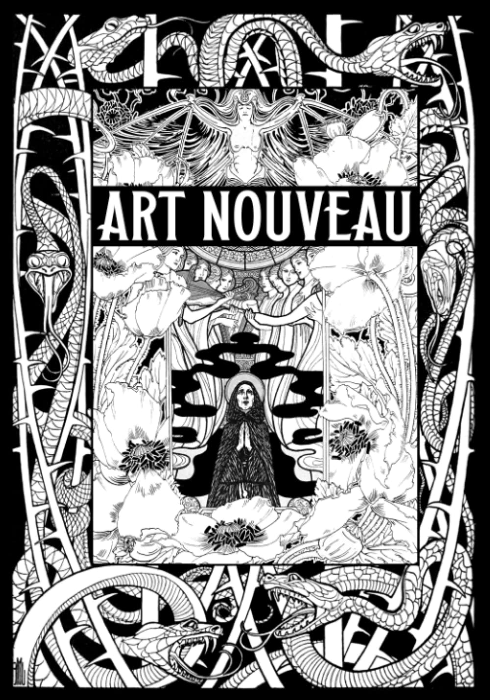 Art Nouveau Art Reference recueil d'illustrations graphiques haut de gamme