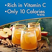 Vista 5 de Alpine Mezcla Instantánea de Bebida de Sidra de Manzana con Especias sin Azúcar, Rica en Vitamina C y Baja en Calorías, Bolsa de 0.14 Oz