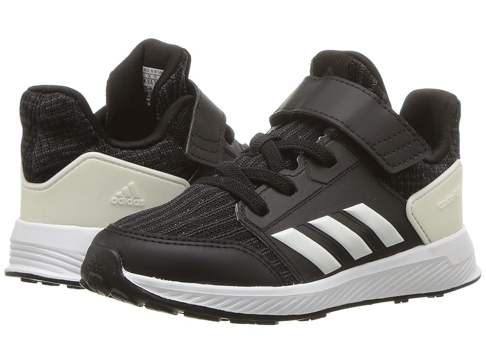 

adidas Kids RapidaRun Knit (Toddler) (Black/Cloud White/Carbon) Boy's Shoes