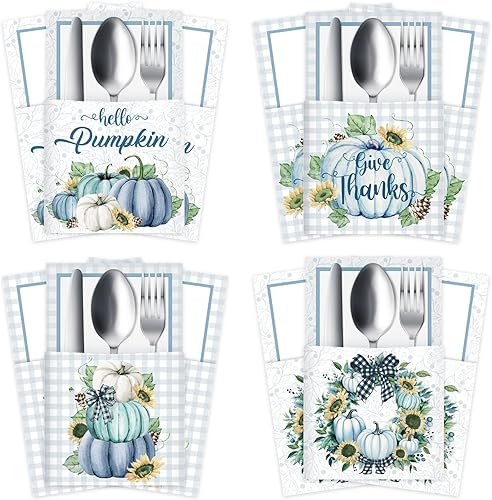 36 soportes para utensilios de Eid para cubiertos, bolsa de papel decorativa Eid Al Fitr, soporte para utensilios musulmanes para Ramadán, recuerdo