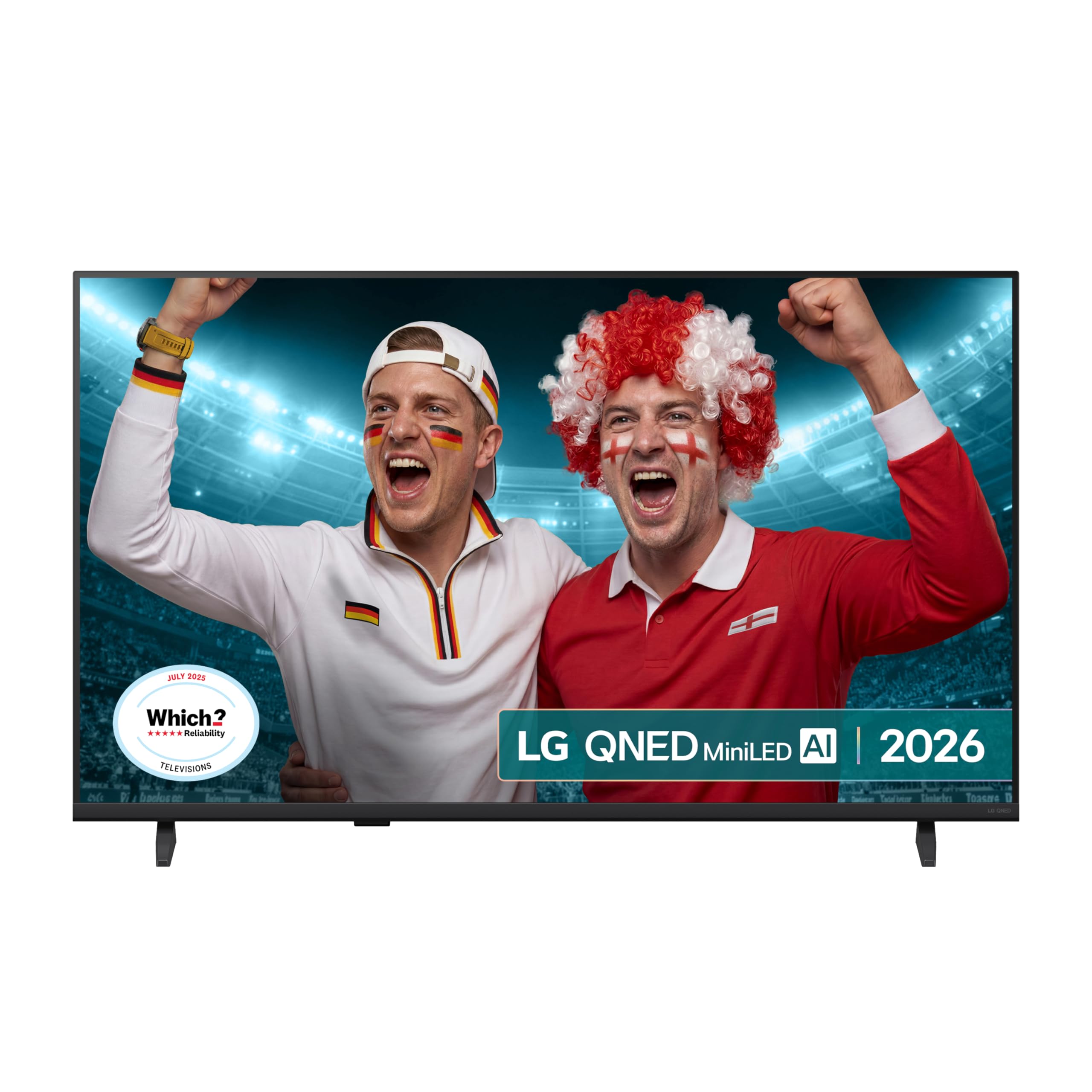 LG QNED MiniLED AI QNED7E 43 inch 4K Smart TV - 43QNED7EB3C (α7 AI Processor 4K Gen9, 60Hz, HDR10, FILMMAKER MODE™, Google Cast, Apple AirPlay 2) [Model year 2026]