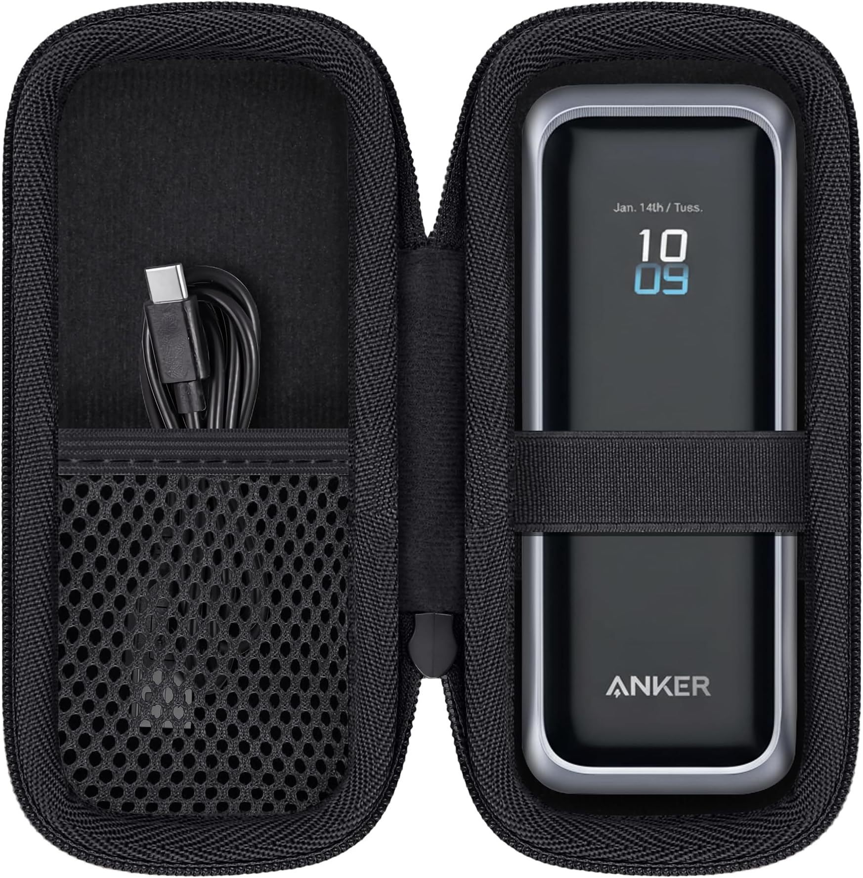 【Case only sale】Anker Prime Power Bank (20100mAh, 220W), (20000mAh, 200W), (12000mAh, 130W) Mobile Battery Dedicated Storage Case - Khanka