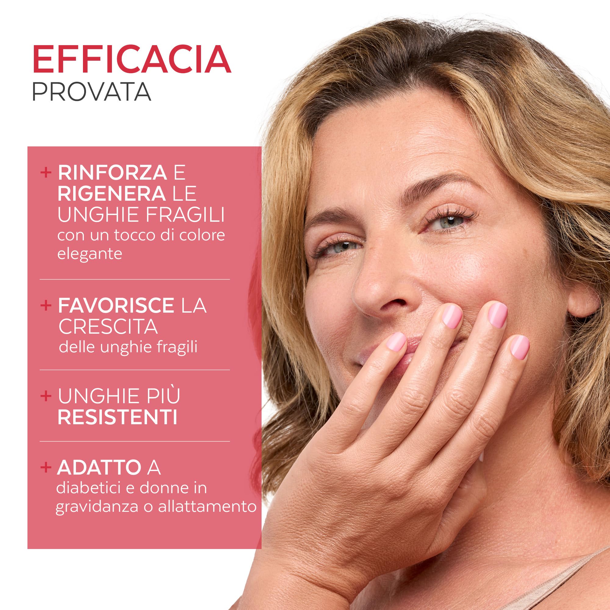 PODERM Smalto Rinforzante Unghie - Lucido | Ripara e Rinforza le Unghie Danneggiate e Indebolite da Smalti Semipermanenti | Biotina, Silicio e Cheratina | Sviluppato da un Podologo in Svizzera