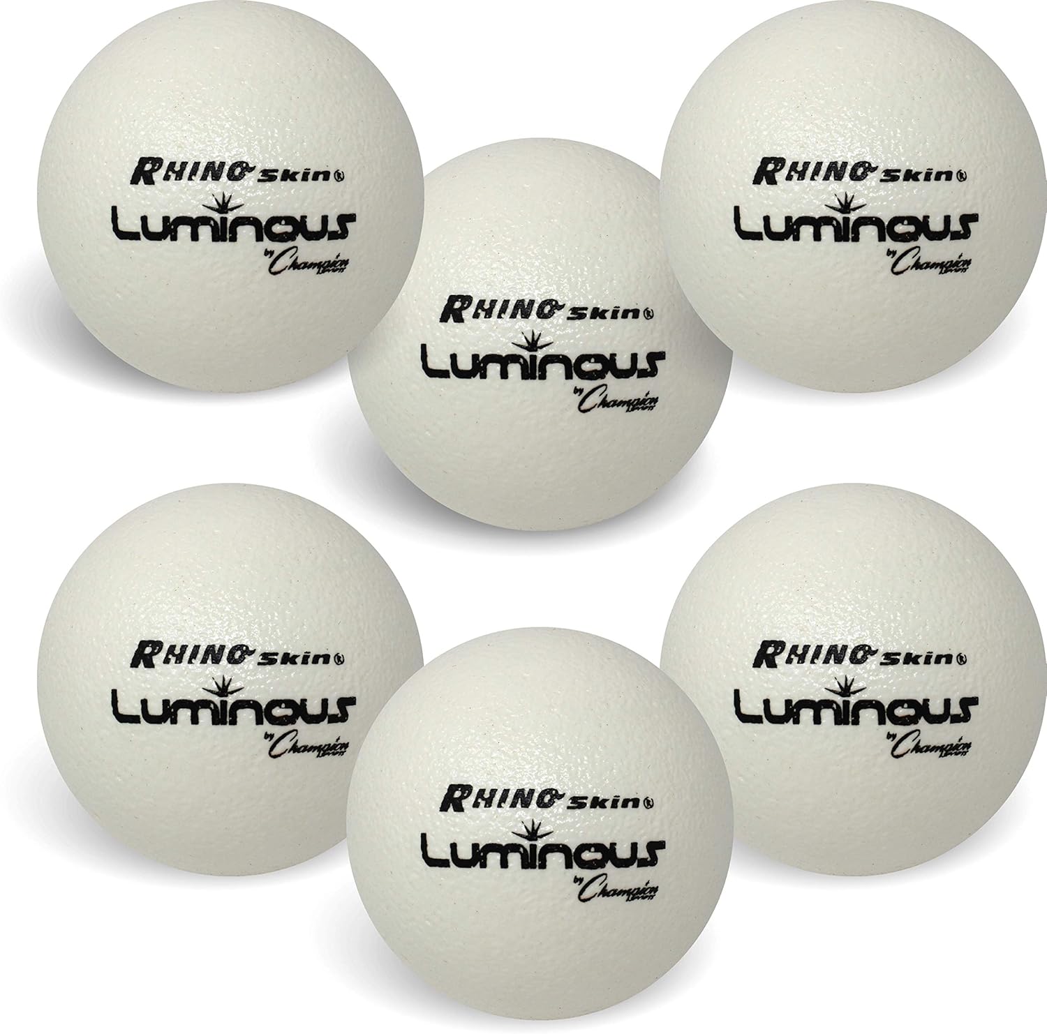 Champion Sports Rhino Skin Luminous Dodgeball Set