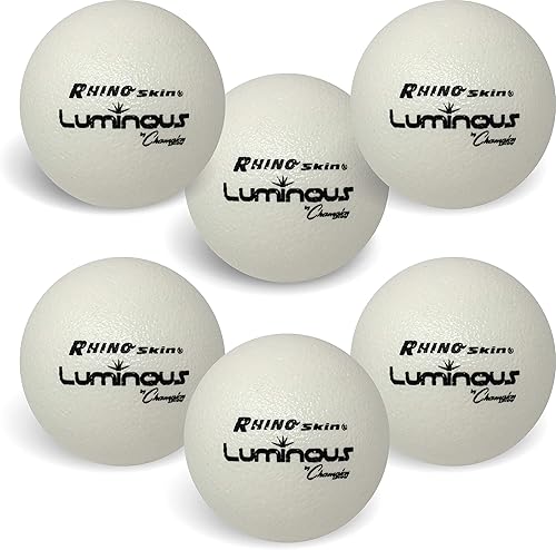 Miniatura 5 de Champion Sports Rhino Skin Luminous Dodgeball Set