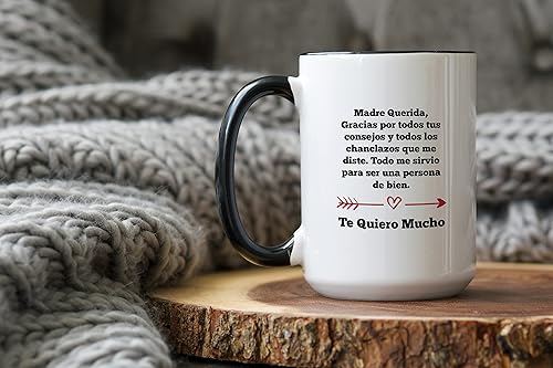 Miniatura 3 de Casitika Regalos para mamá. Tazas para Café de Dia de Madres. Taza Querida Madre para el Día de la Madre en español. Regalos para mamá latina para