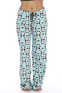 Just Love Women's Plush Fleece Pajama Pants - Ultra Soft Cozy Sleep Lounge Bottoms, Fun Prints, XS-3X