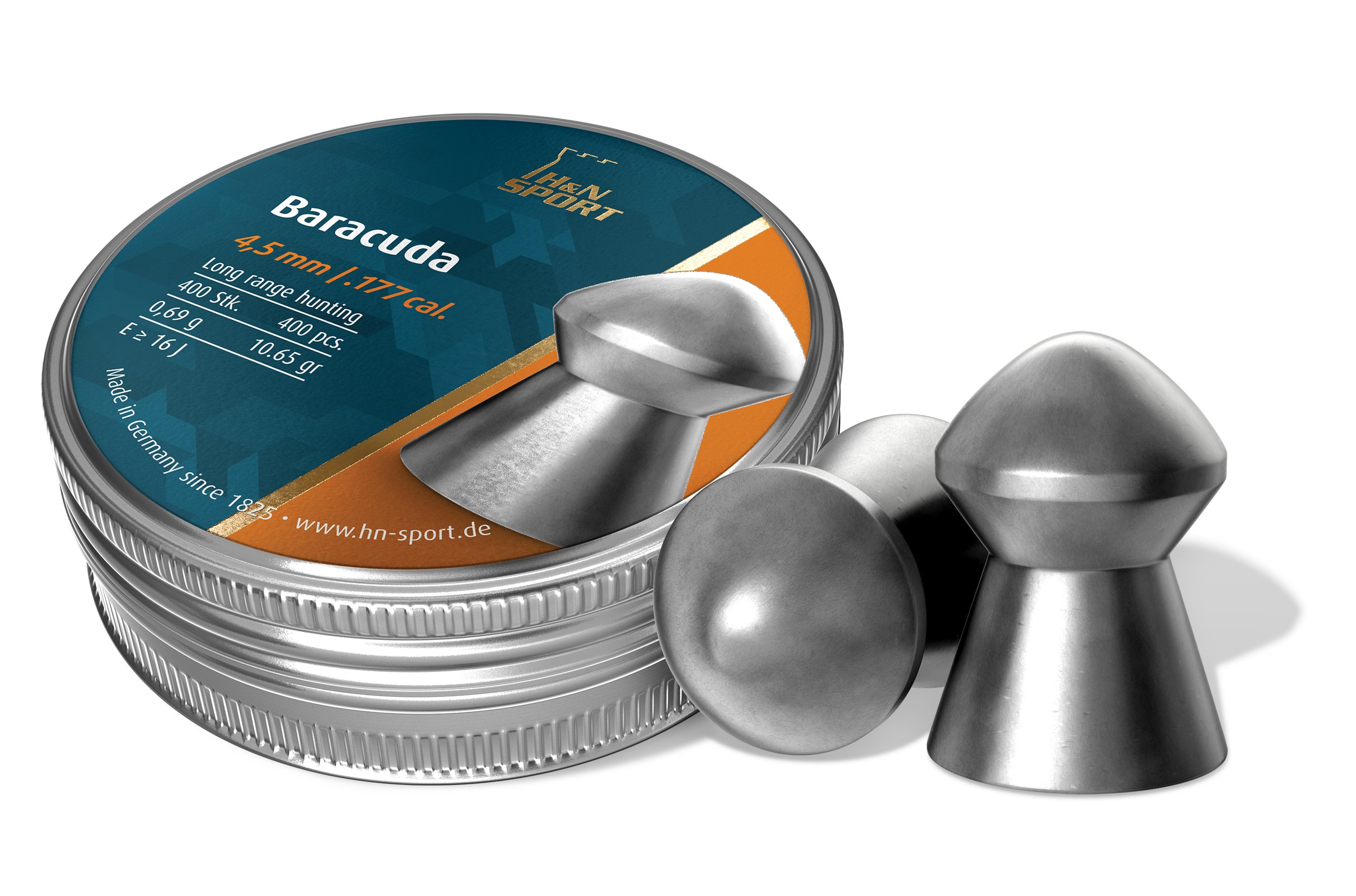 H&N Baracuda Round Nose Pellets