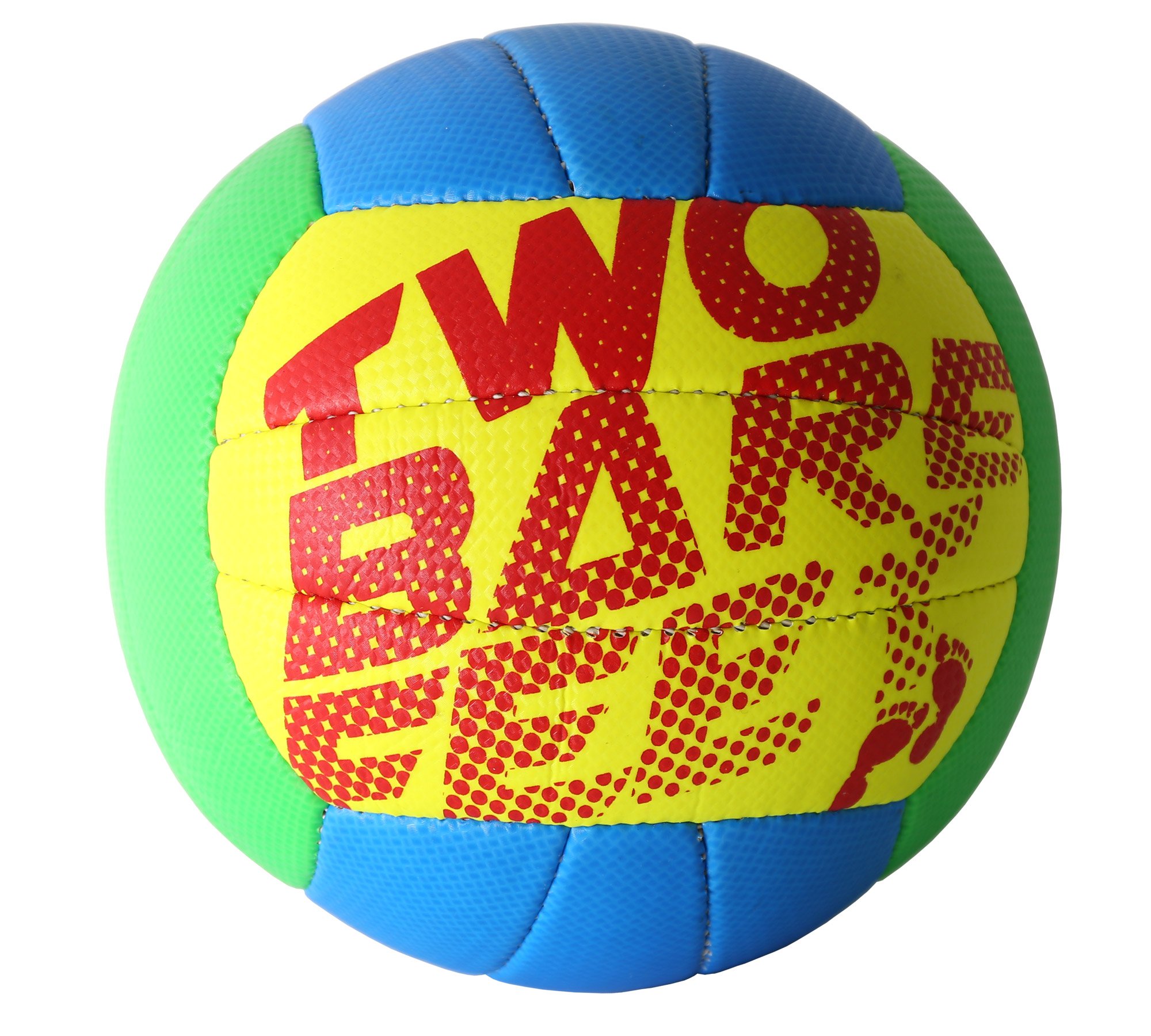 Two Bare Feet TBF Rio Beach Volleyball (Red/Blue/Yellow)