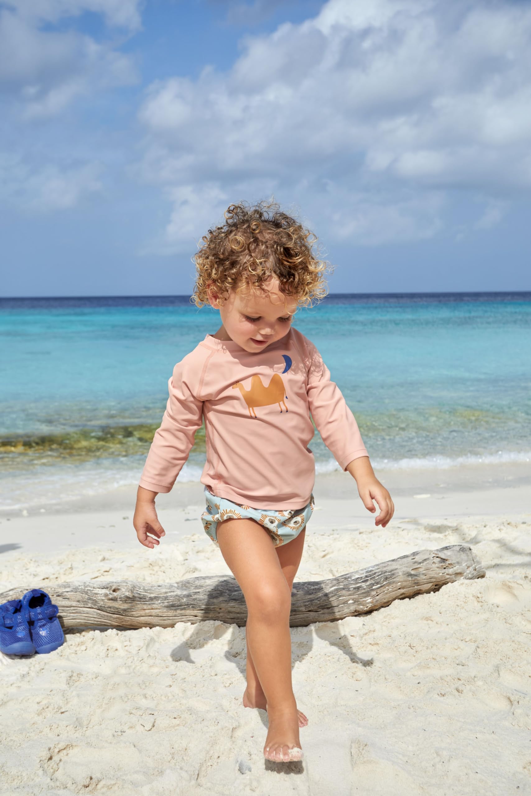 Rash Guard Maniche Corte Salvas Bambino – Protezione Solare UPF 50+, In Poliestere E Spandex, Per Sport Acquatici, Made In Italy