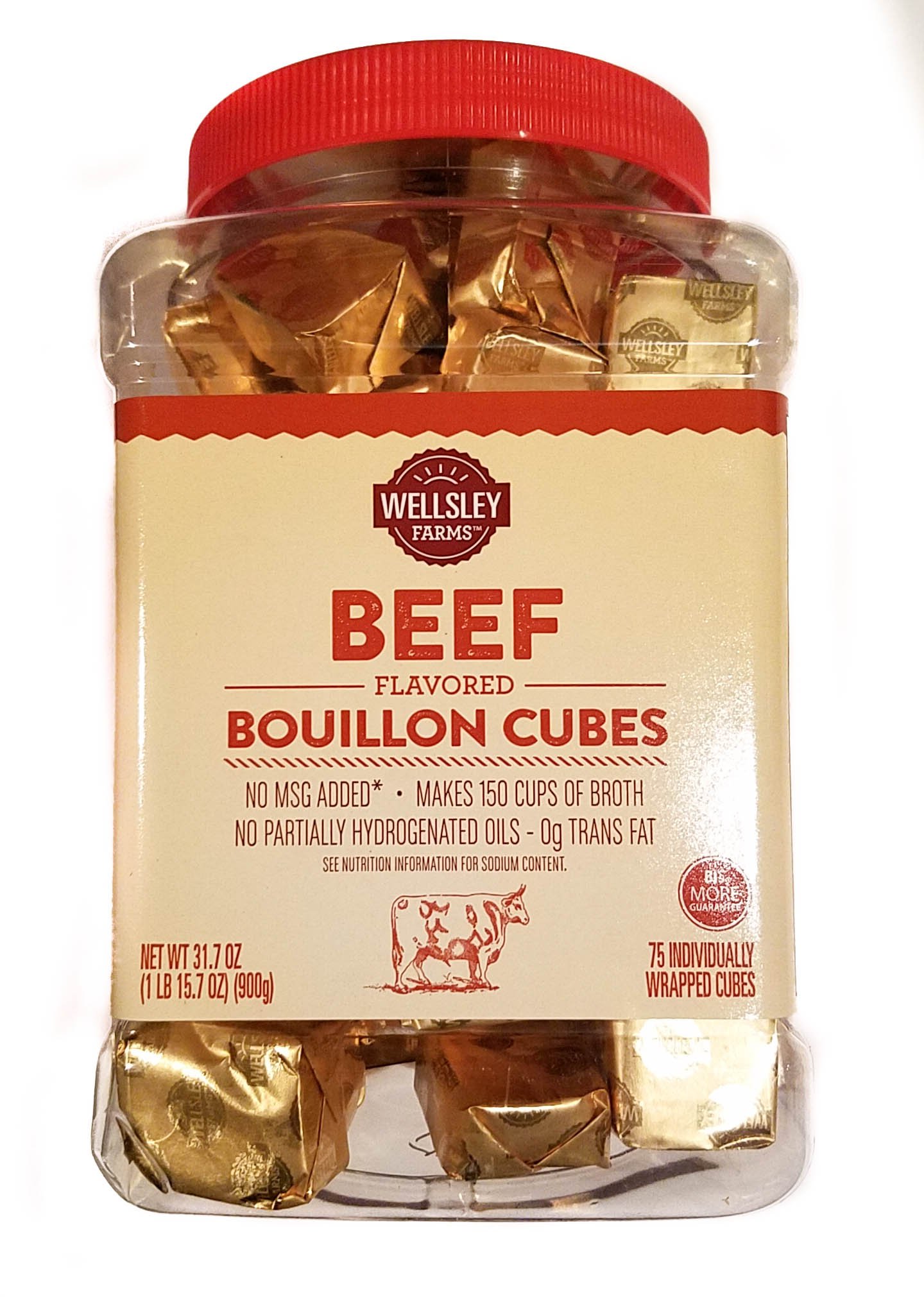Buy Wellsley Farms Beef Flavored Bouillon Cubes (Formerly Berkley