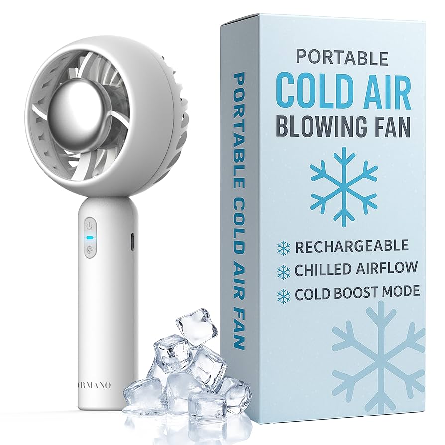 扇風機・サーキュレーター Cold Air Fan, Powerful and Popular Amazon.com: Formano Cold Air Portable Cooling AC Handheld