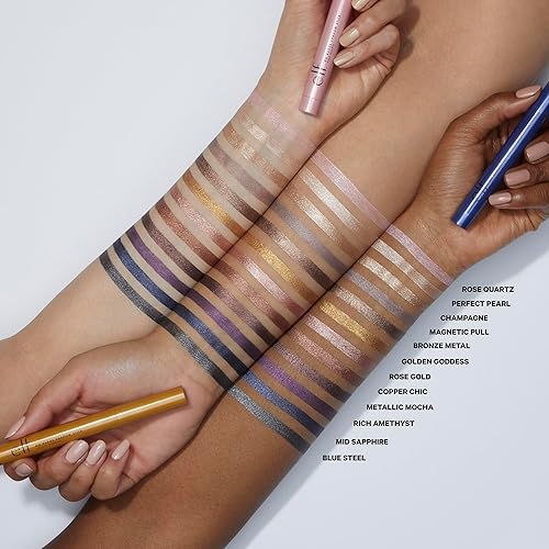 Miniatura 2 de e.l.f. Sombra en barra sin doblar, de larga duración, sombra de ojos a prueba de manchas, diseño giratorio y sacapuntas integrado, vegano y libre de