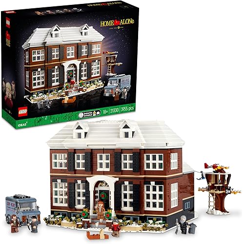 Lego® Ideas Home Alone 21330 Building Kit; Buildable Movie Memorabilia; Delightful Millennials