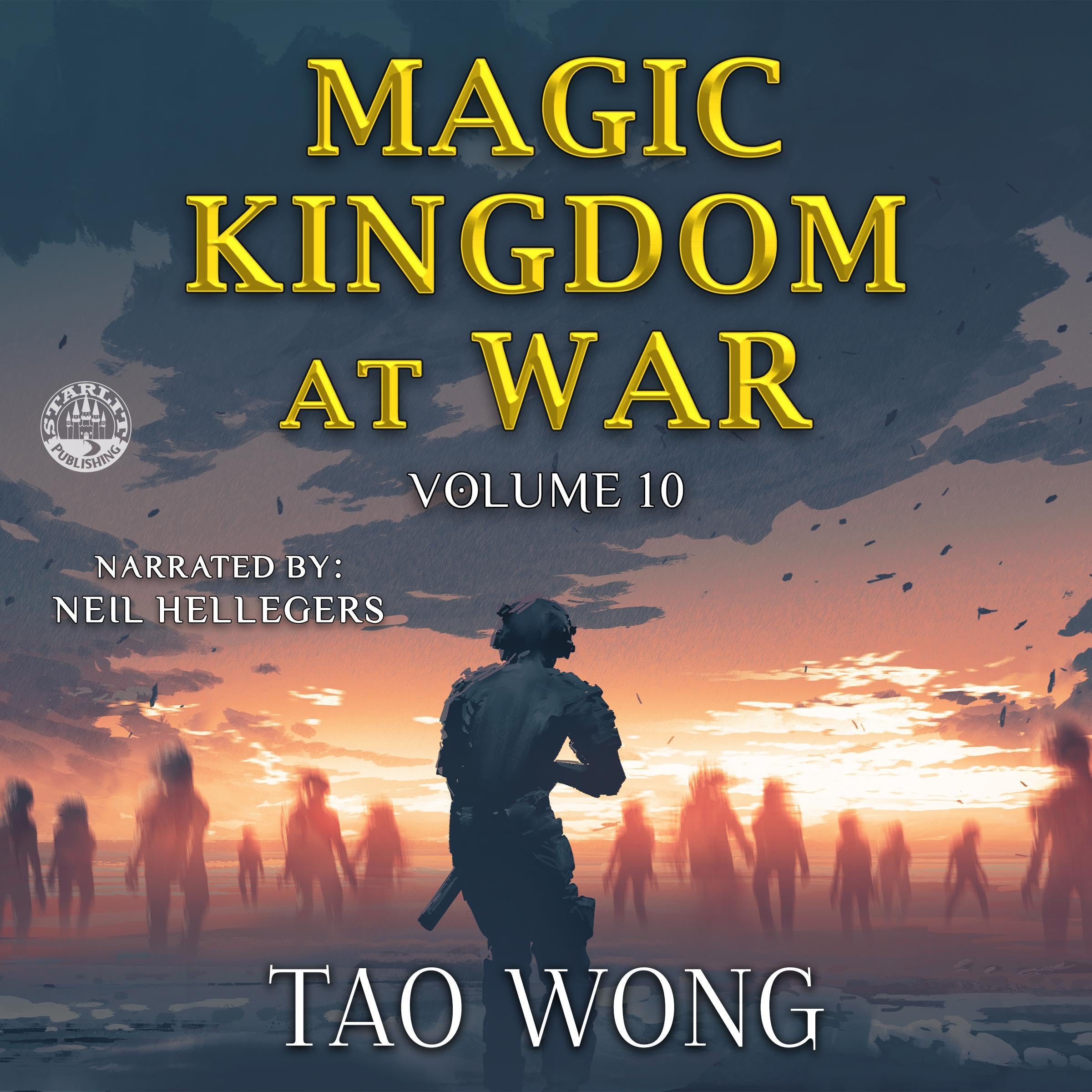 Cover art for Magic Kingdom at War, Volume 10