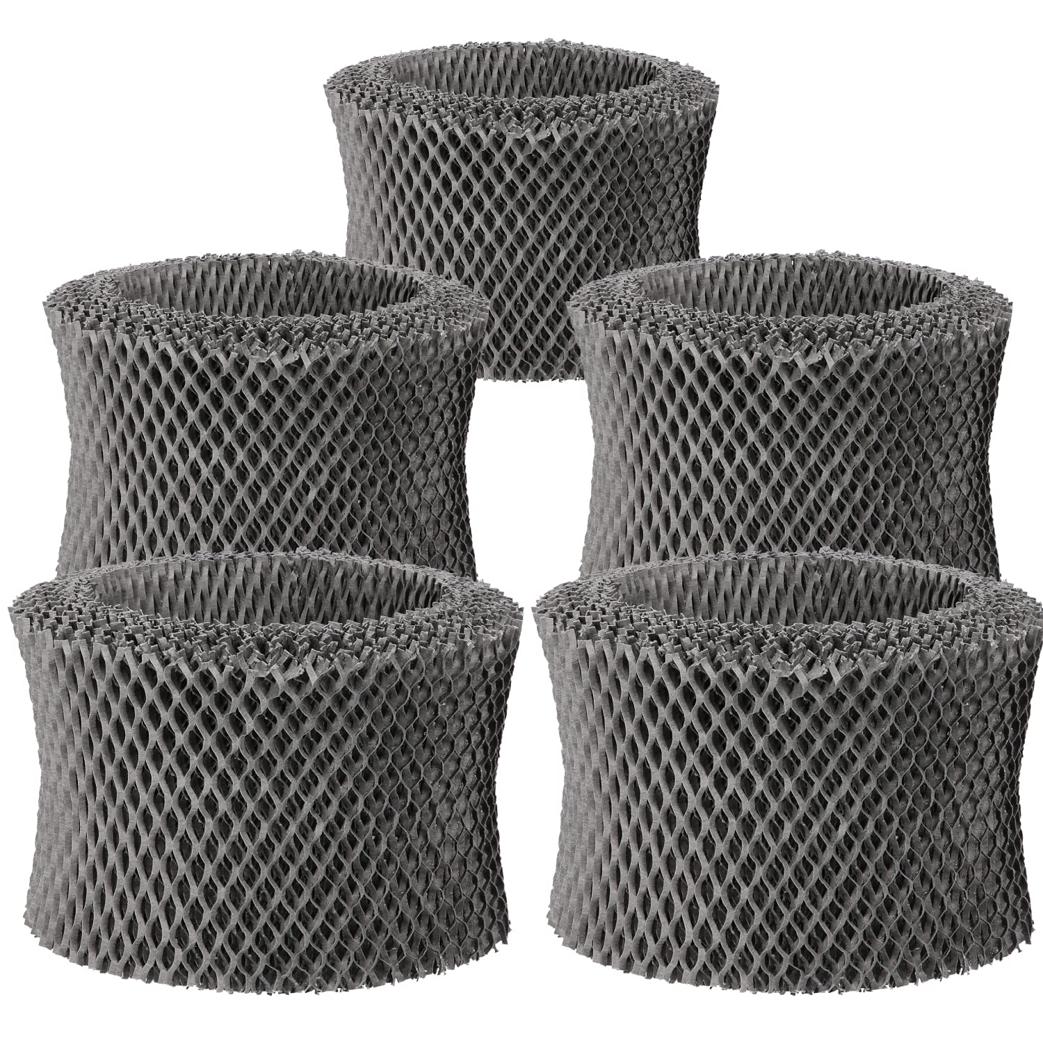 McFilter Lot de 5 filtres pour humidificateur Philips HU4801/01, HU4803/01, HU4811/10, HU4813/10, HU4814/10 - Filtre de rechange pour FY2401/30