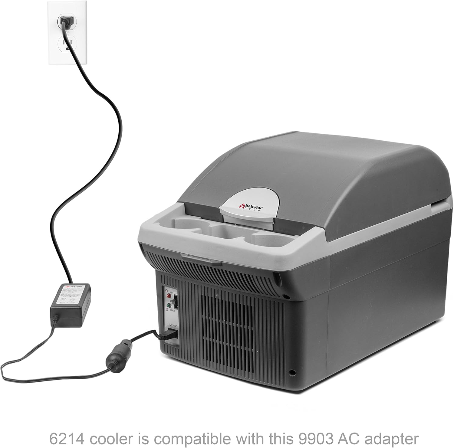 Wagan 12V Personal Cooler/Warmer - 14 Liter Capacity (6214) : Automotive