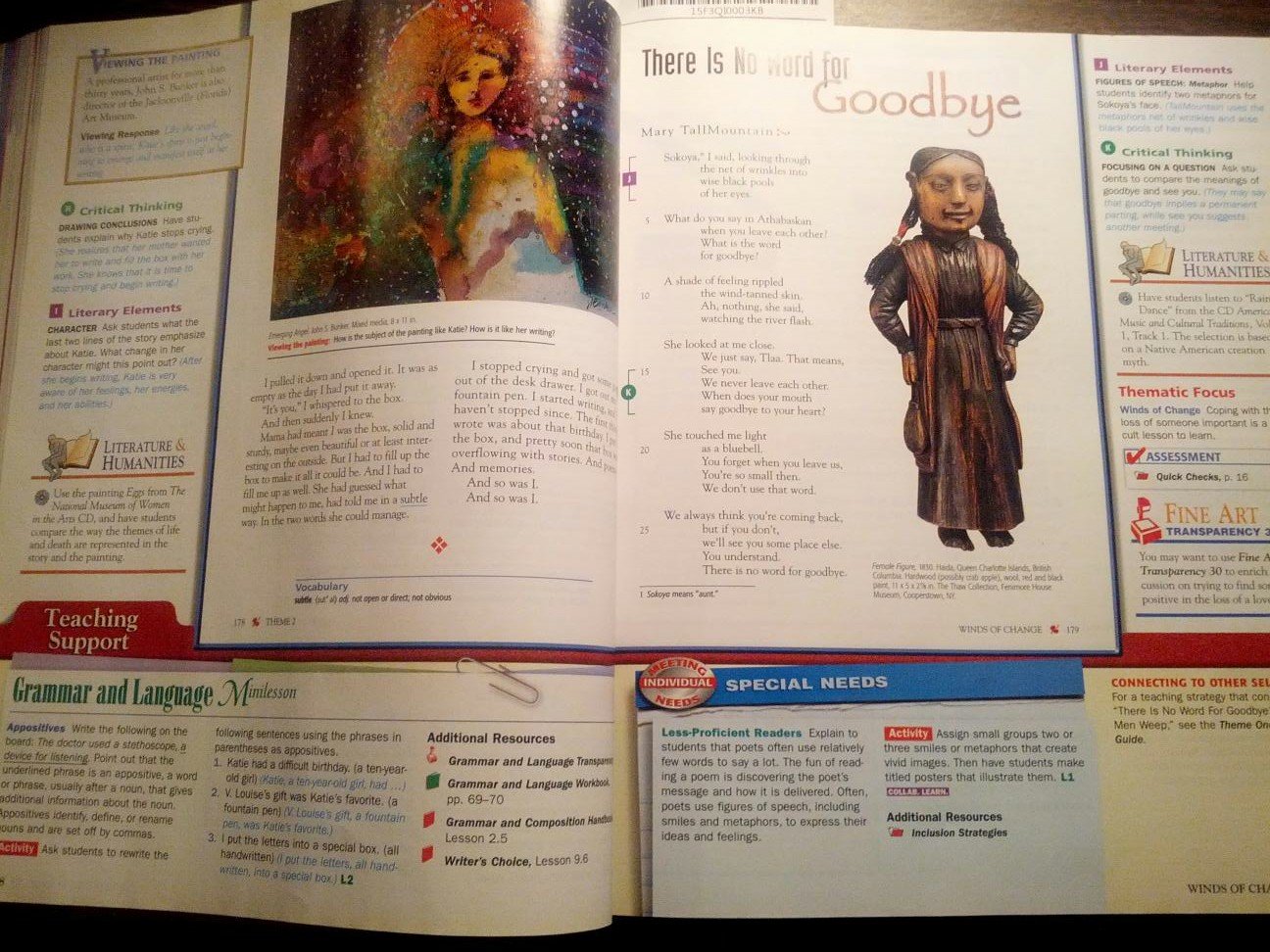 Glencoe Literature The Readers Choice, Course 2, Grade 7: Teacher Wraparound Edition - Image 3