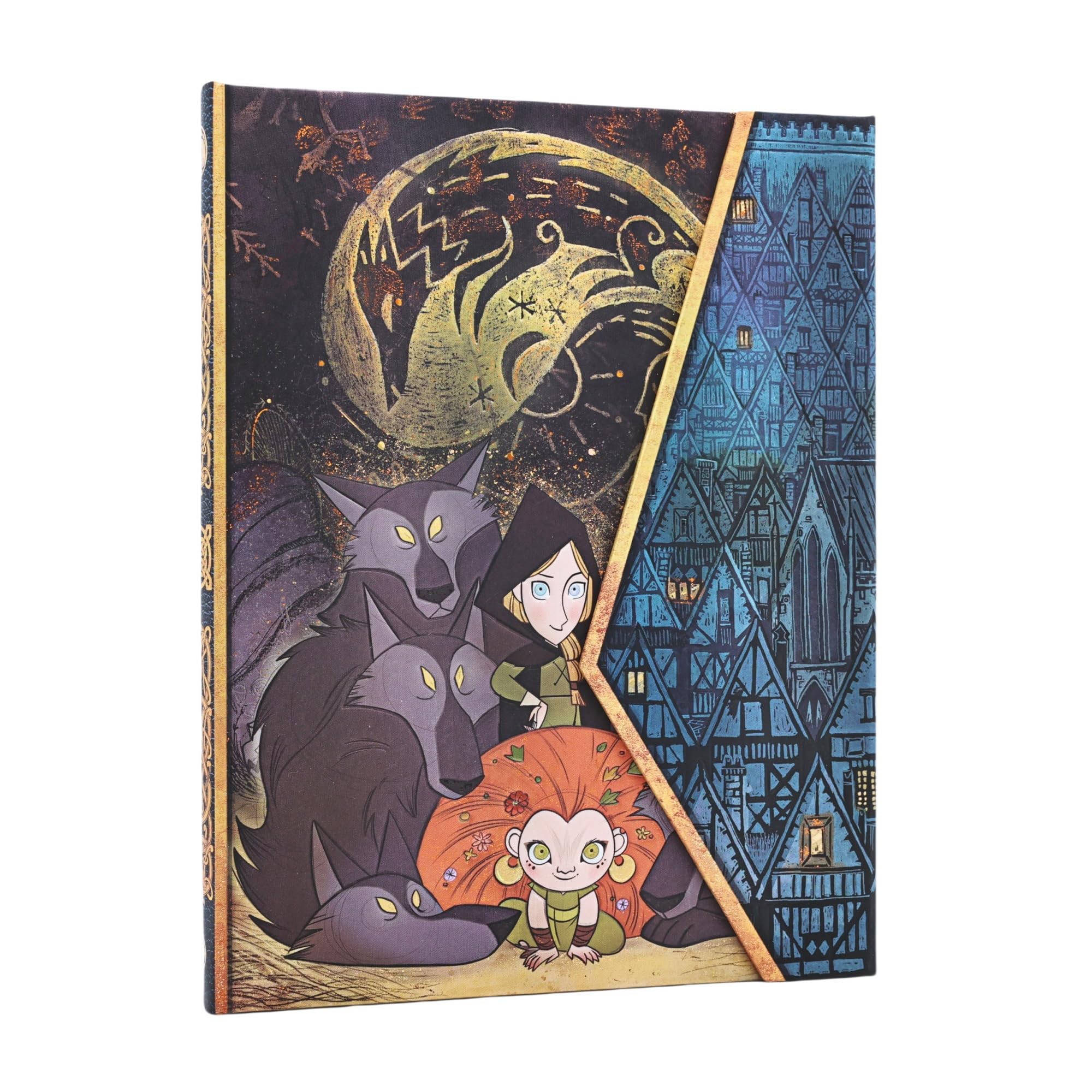 Wolfwalkers Ultra Unlined Hardcover Journal, 144pg, 120gsm