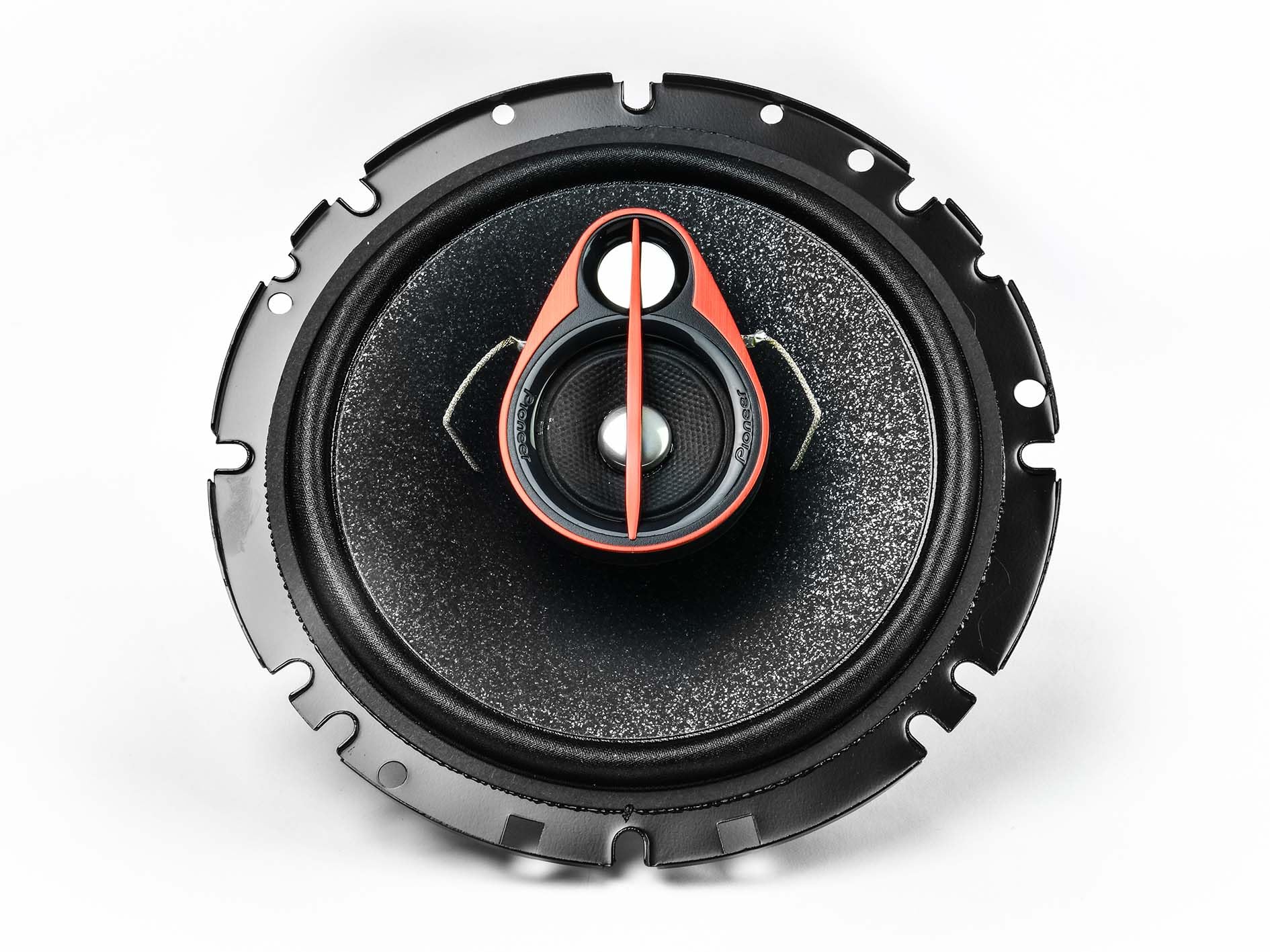 Pioneer TS-R1750S Lautsprecher mit Einbauset passend für Opel Astra J ab 2009 Türen vorne 500 Watt 165mm 3 Wege Koax