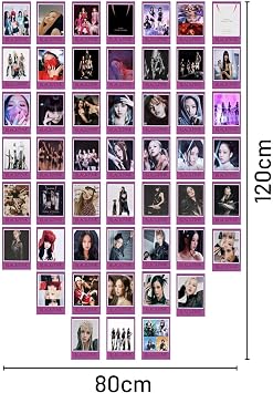 Postifull Blackpink Poster Seti - Born Pink- Yeni Albüm - Duvar Posteri - Yapışkanlı - Duvar Dekoru - 50 Adet;