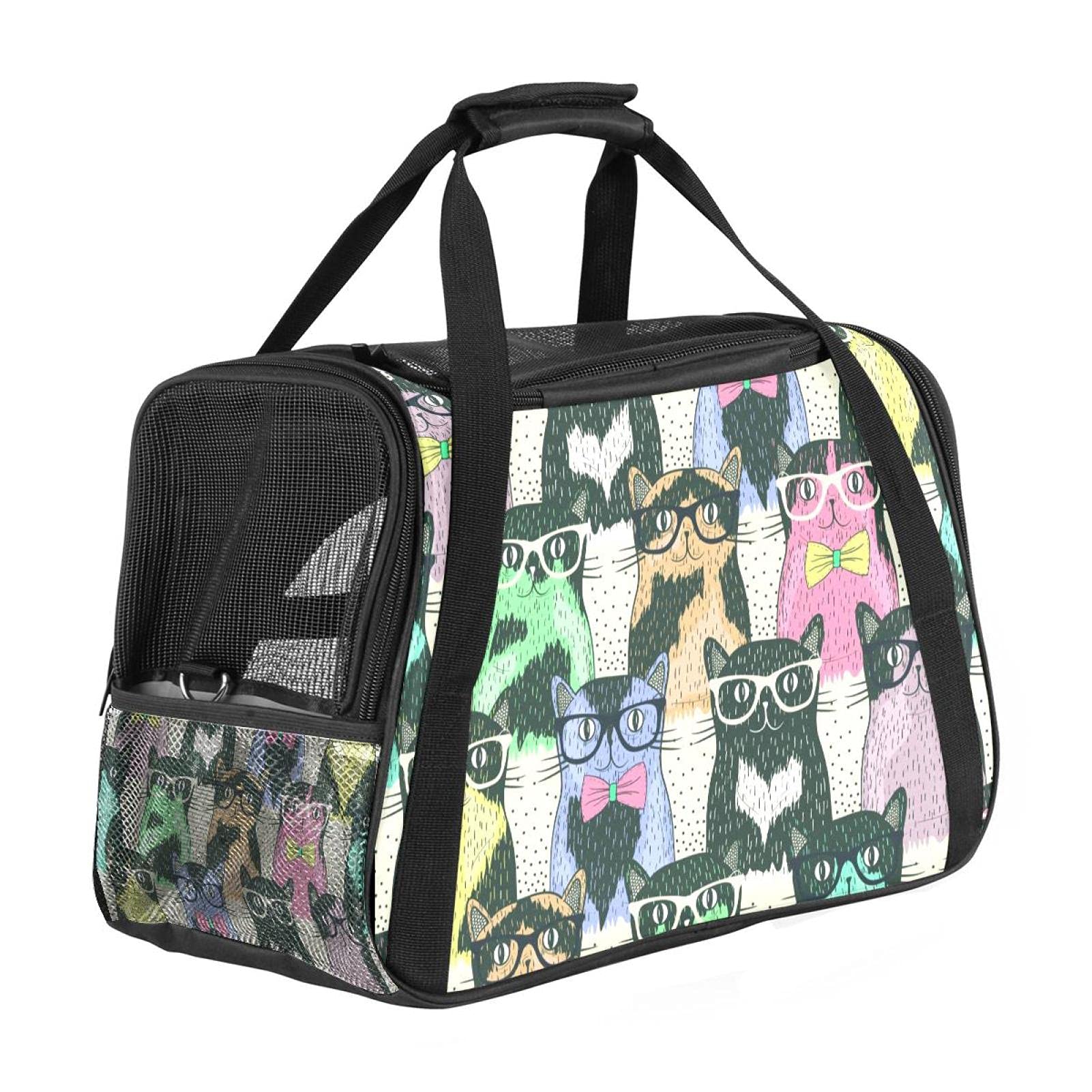 Sac de transport homologué avion cabine pour chat et petit chien