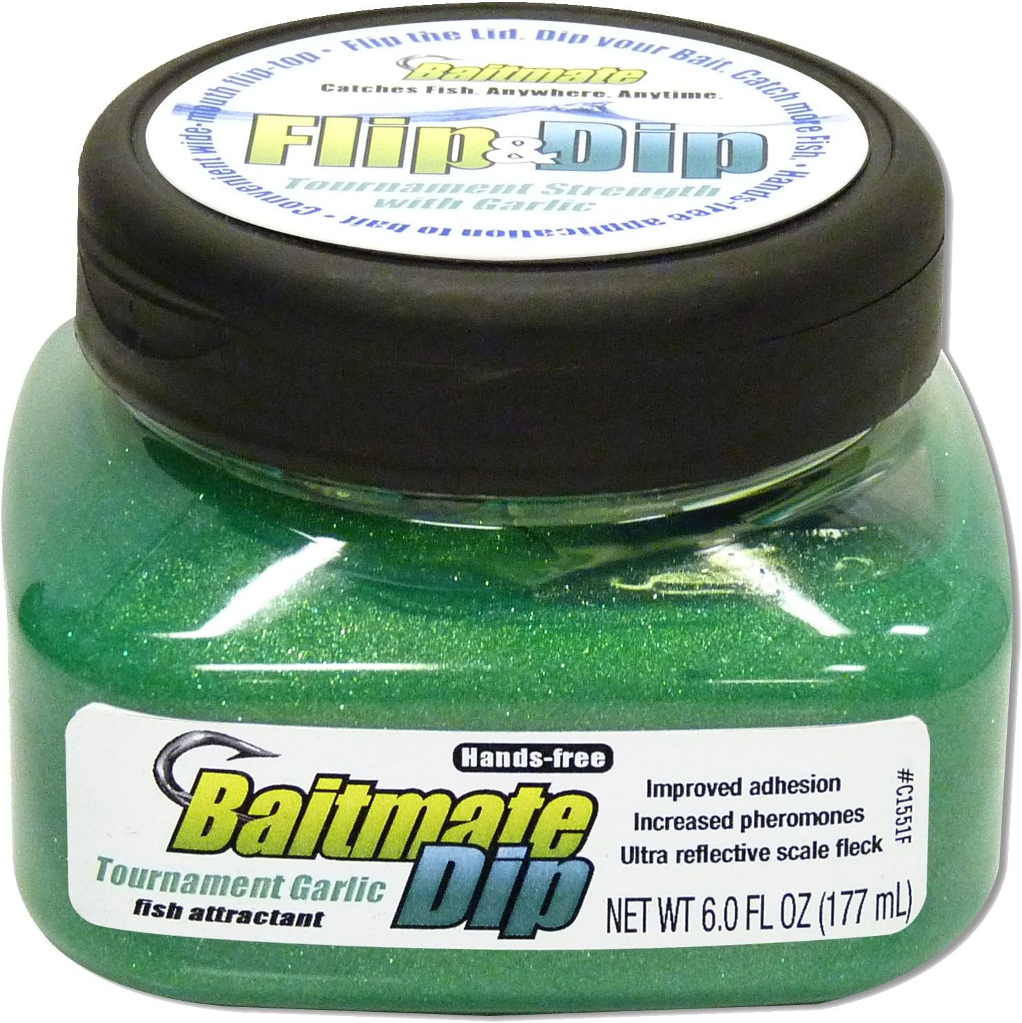 Baitmate Flip and Dips for Soft Plastic Lures, SwimBaits, Spinners, and Jigs including Flipping Jigs