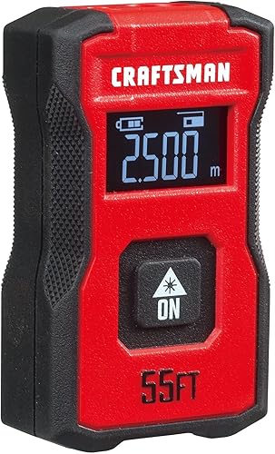Miniatura 5 de CRAFTSMAN Medidor de distancia láser de bolsillo de 55 pies (CMHT77721)