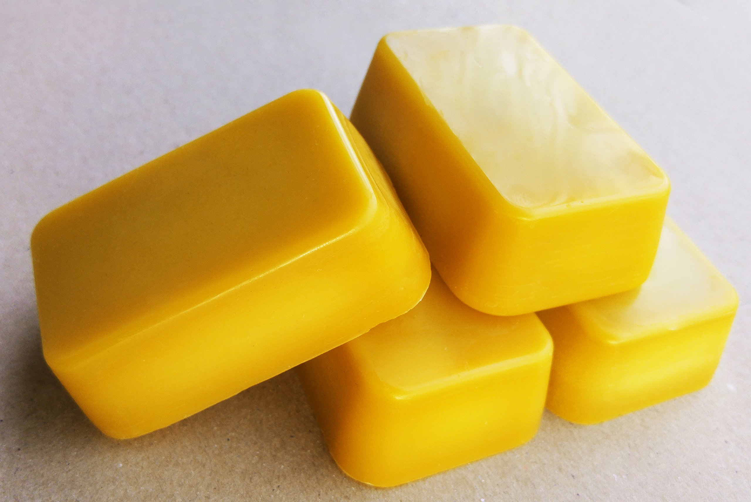 Cire d'abeille pure Meden de qualité supérieure, cire naturelle en bloc pour cuir et bois