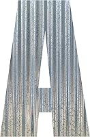 Vista 9 de Corrugated Metal Letter (9 Inch, B)