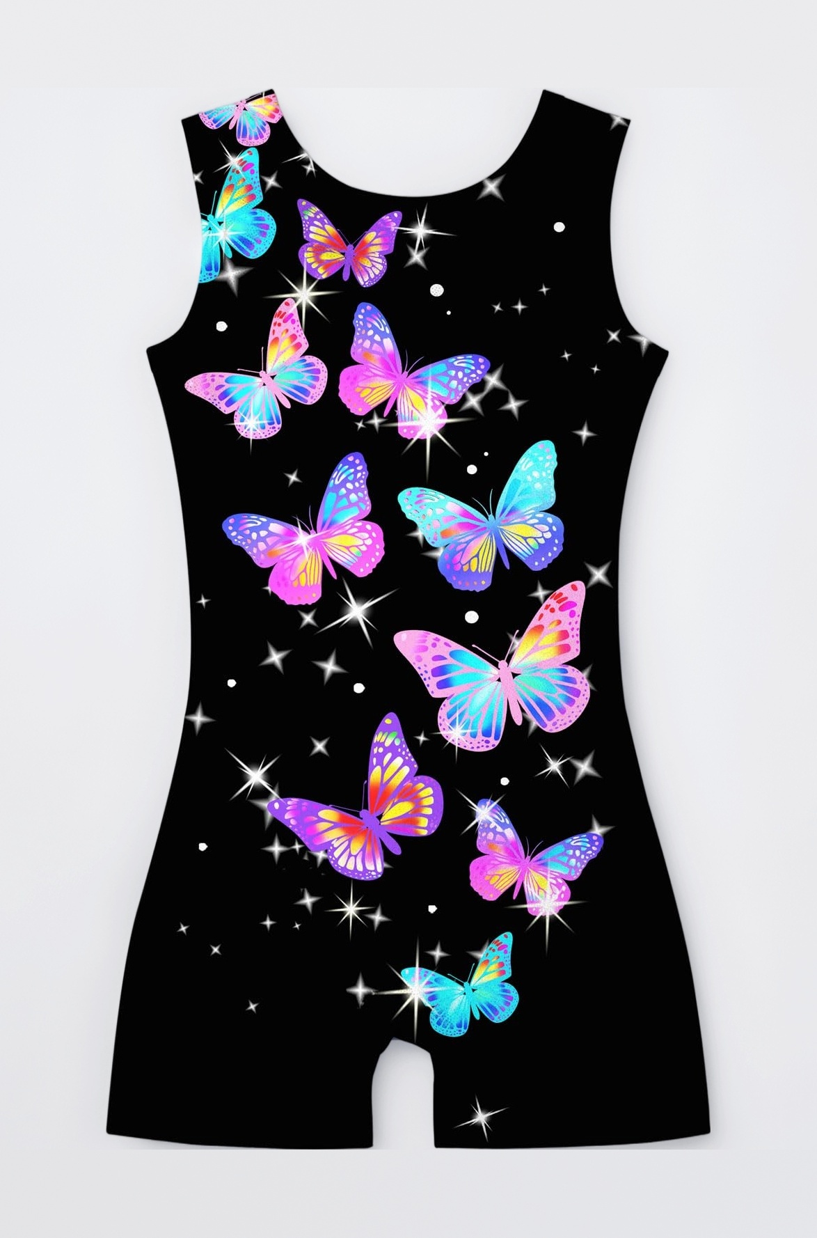 TUONROAD Girls Gymnastics Leotards Sparkly Kids One-Piece Unitards Active Sportwear 3-7 Years