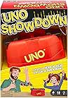 Mattel Games Uno Showdown Family Card Game For Kids 7 Years Old & Up GKC04
