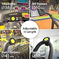 Vista 7 de BONE Soporte magnético para teléfono de fitness, soporte MagSafe para teléfono para entrenamiento y gimnasio, correa de silicona sin arañazos