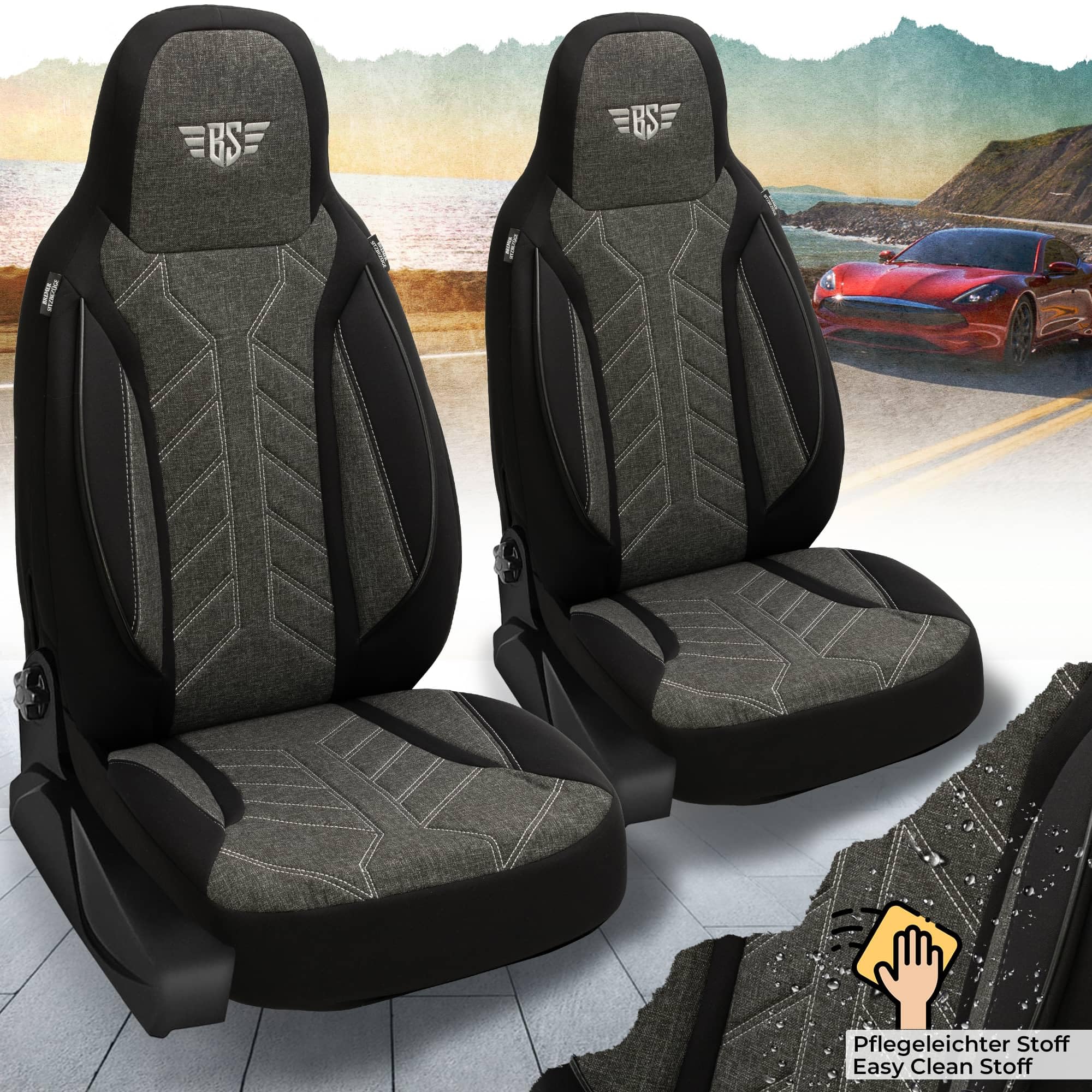 BREMER SITZBEZÜGE Housses de siège sur Mesure pour VW Grand California PLKT204