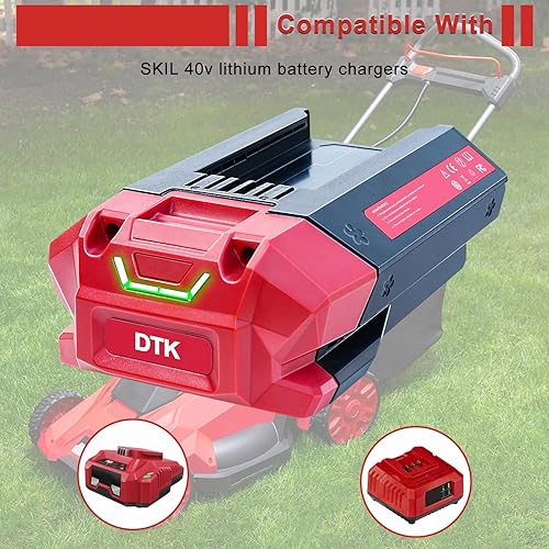 Miniatura 5 de DTK Reemplazo de batería para batería SKIL 40V 2.0Ah Lithium BY8705-00 PWRCore