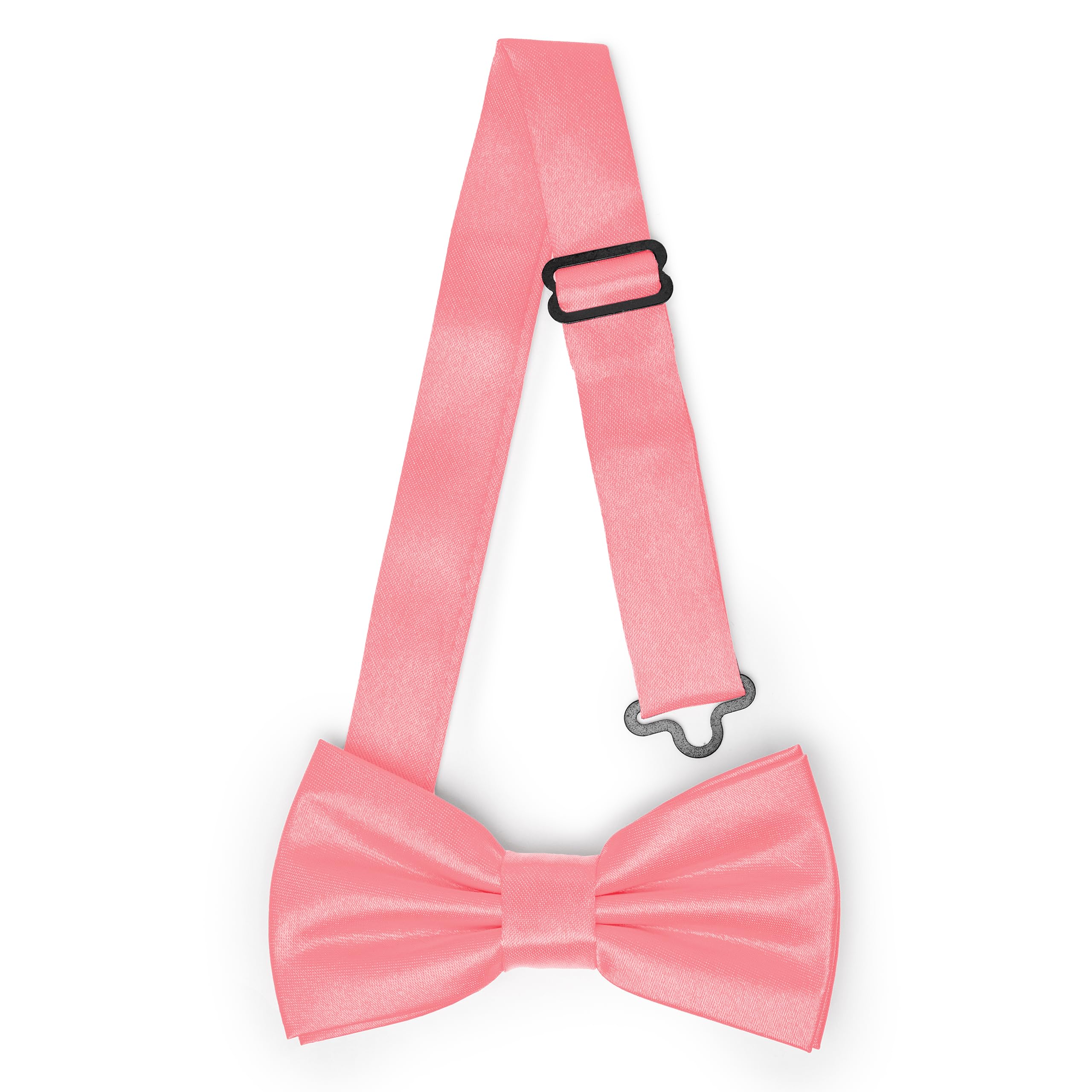 Ladeheid Kinder Jungen Fliege - Vorgebunden, Einstellbares Band, Glänzendes Design, Ideal für Hochzeit, Geburtstag, Einschulung - Strapazierfähig & Stilvoll Größe 10cm x 5cm BKS