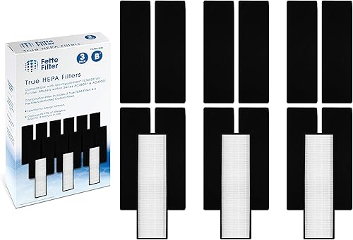 Miniatura 8 de Fette Filter - FLT4825 Premium True HEPA H13 Filtro B Compatible con GermGuardian Purificador de Aire Serie AC4825 AC4300BPTCA AC4850PT AC4900CA