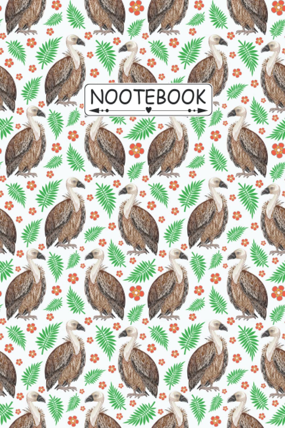 Vulture Notebook: Vulture Journal Gifts Vulture Blank Lined Composition Notebook Planner
