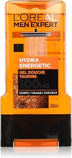 L'Oréal Men Expert Hydra Energetic Instant Awakening Shower Gel for Men 300 ml