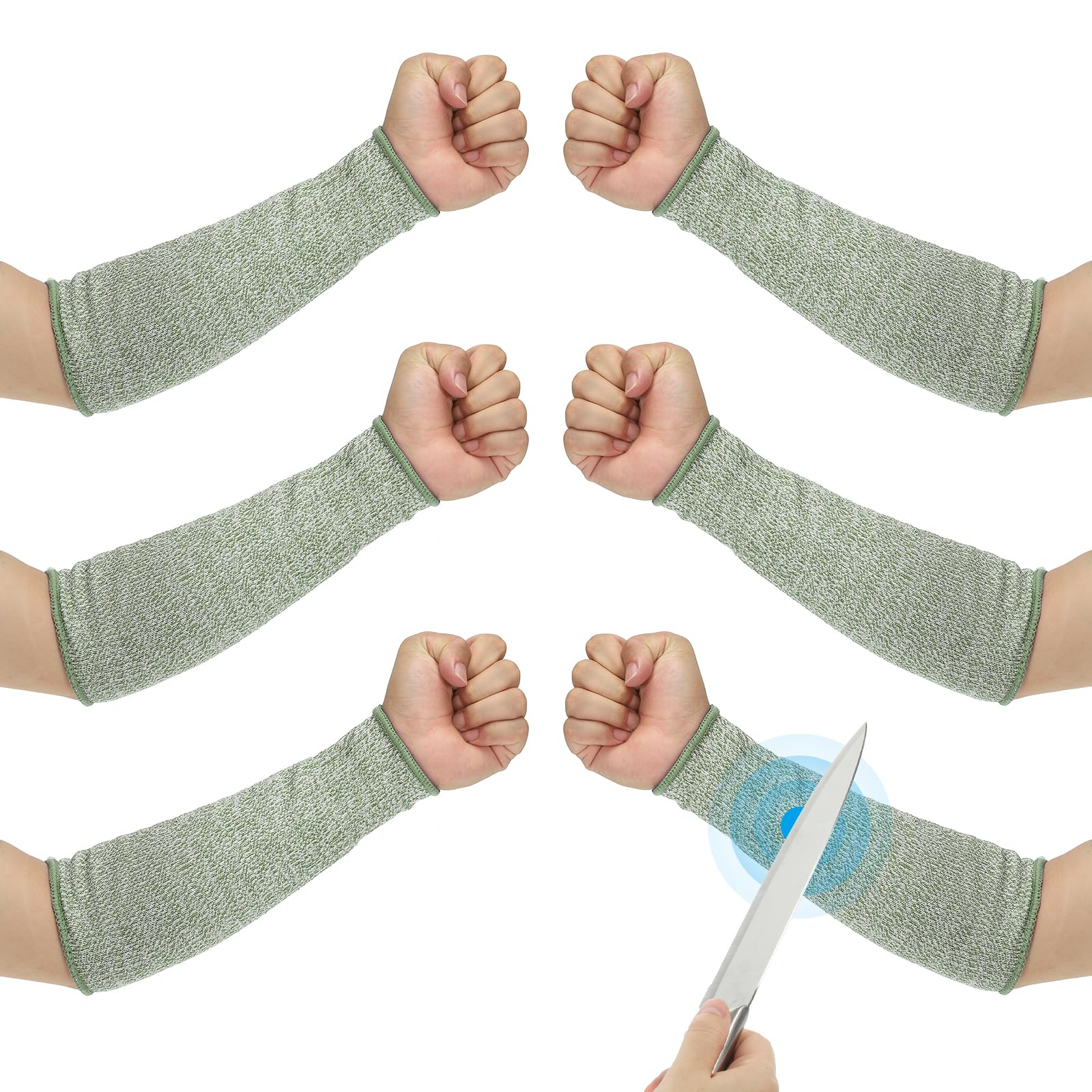 PATIKIL 8 Inch Cut Resistant Sleeve