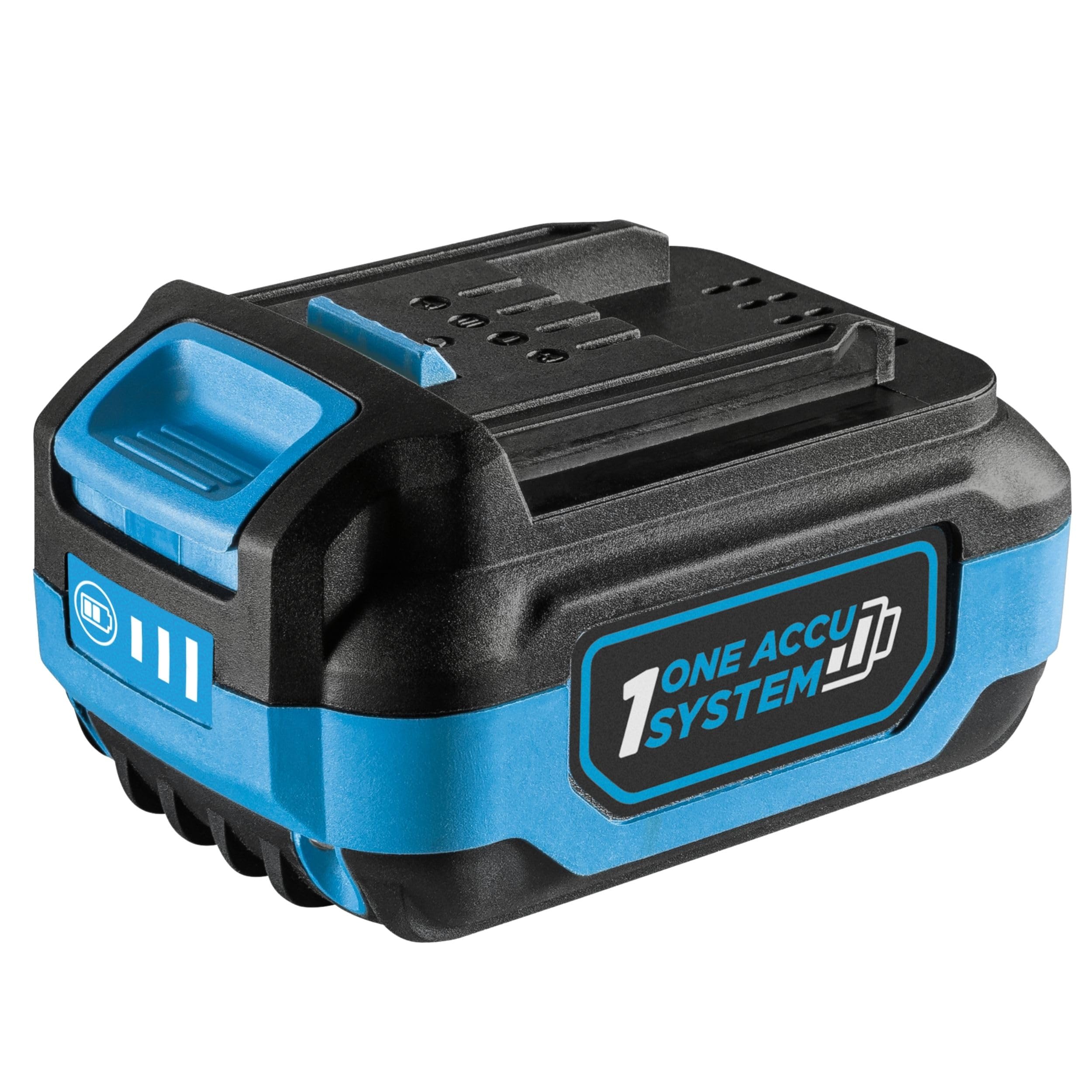 HÖGERT TECHNIK Juego de martillo perforador inalámbrico sin escobillas, 18 V, 2,0 J, función de cincel, batería de 4,0 Ah, cargador de 4 A, engranaje metálico, LED, para hormigón y metal + batería