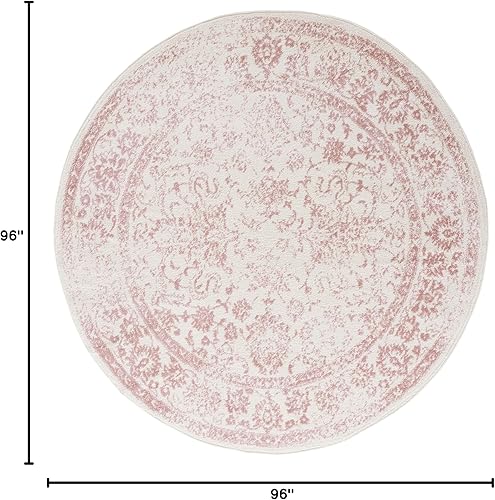 Miniatura 495 de Safavieh colección Adirondack - Alfombra de área, 6 x 9 pies, gris y azul, diseño oriental desgastado, no desprende pelusa, fácil cuidado, ideal