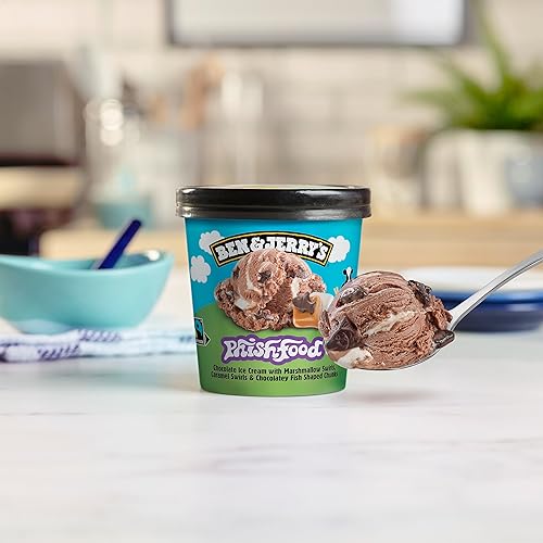 Miniatura 5 de Ben & Jerry's Phish Food Chocolate Helado sin OMG 16 oz