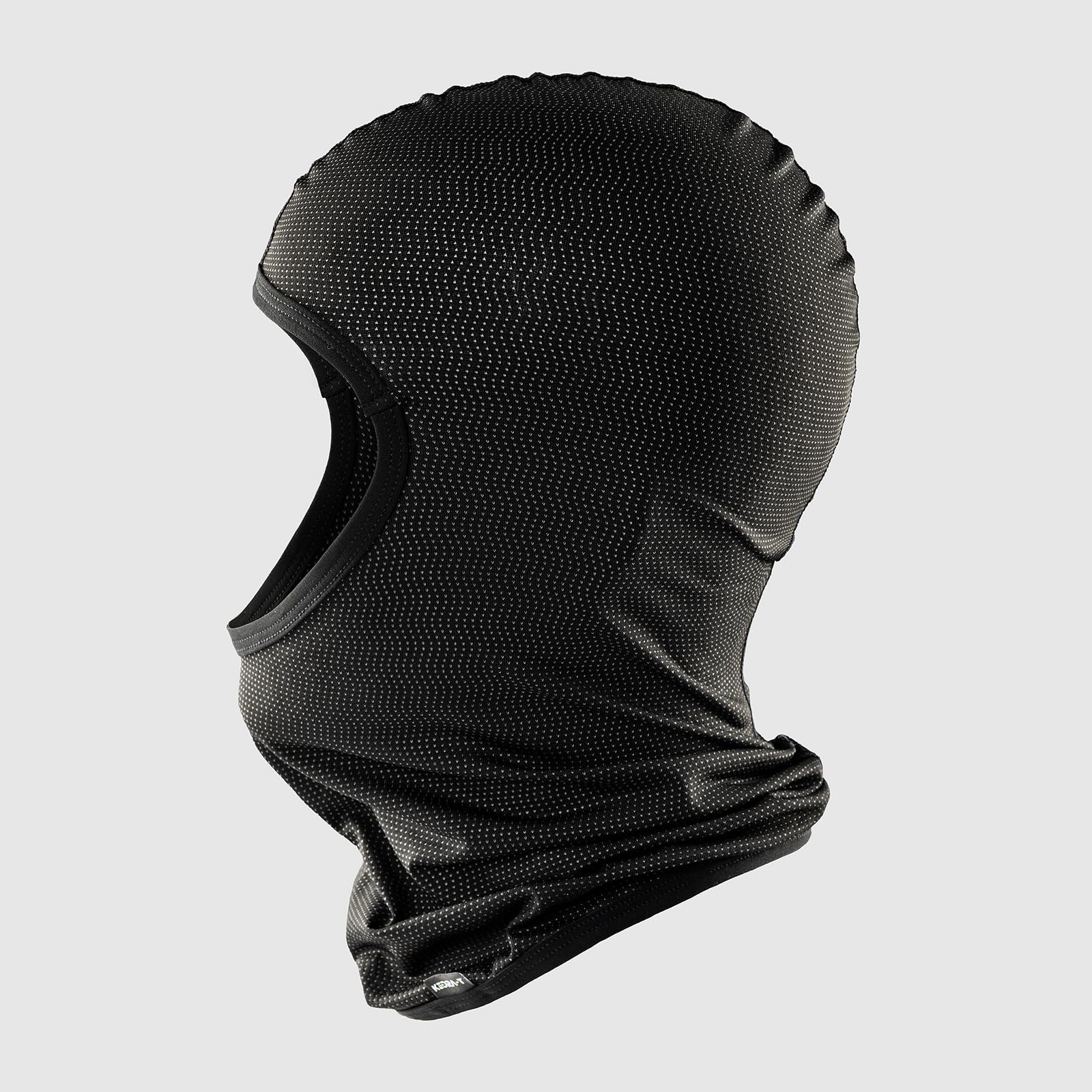 KEDRA-T Sottocasco microforato con grafene Aperto sul Viso - Passamontagna Made in Italy