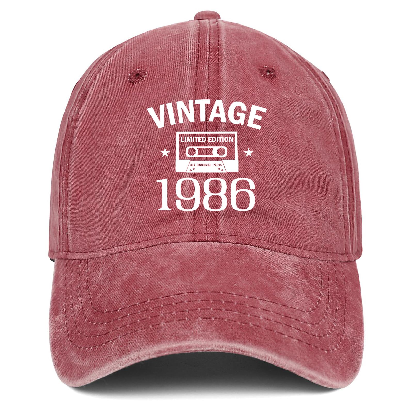 40th Birthday Gifts Women Men 1986 Hats Vintage 1986 Baseball Cap 40th Birthday Gifts for 40 Year Old Fathers Mothers Day