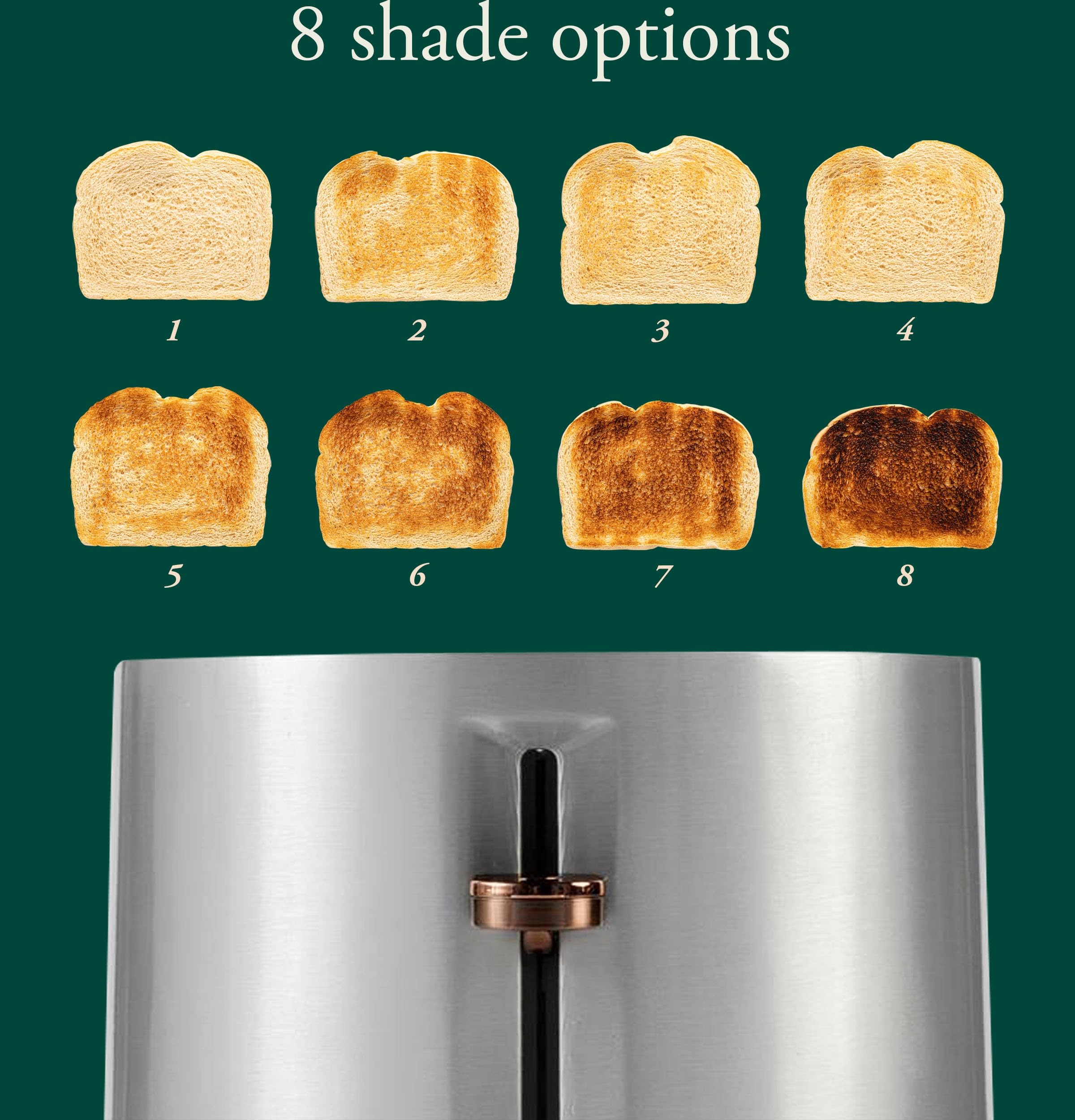 チトースト2点 Amazon.com: Café Express Finish 2-Slice Toaster | Extra-Wide Slots