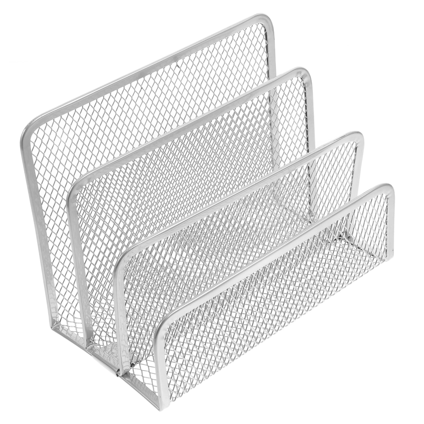 Operitacx 4pezzi Supporto Libri Metallico Da Scrivania Con Scomparti Organizzatore Riviste Per Ufficio e Studio Design Elegante e Leggero Per Casa e Ufficio