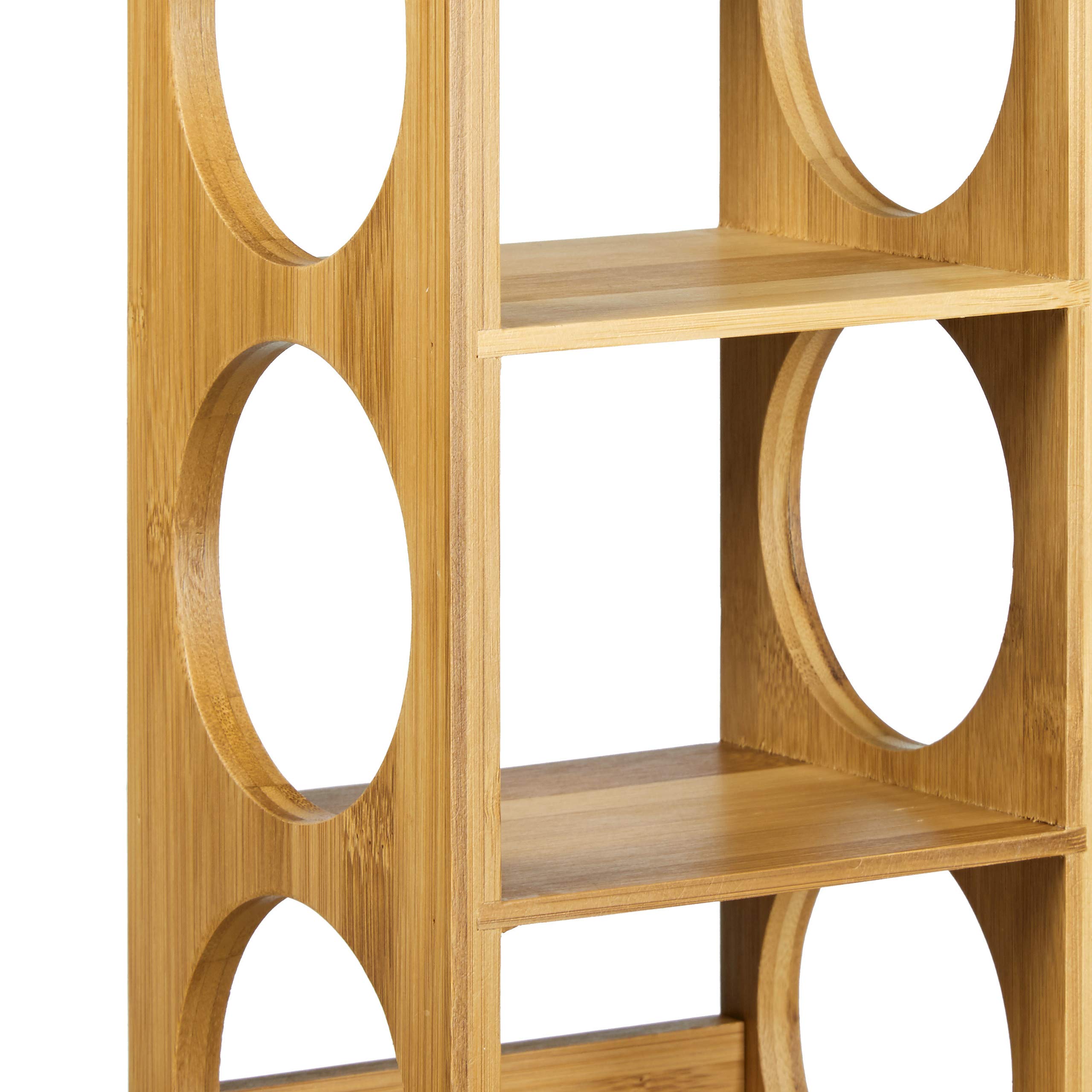 Portabottiglie per 6 bottiglie 35x18x25,5 cm bambù | Leroy Merlin